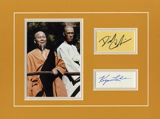 Kung Fu autograph
