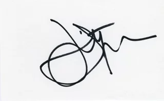 John Lithgow autograph