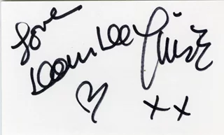 Dom DeLuise autograph
