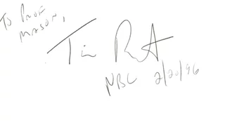 Tim Russert autograph