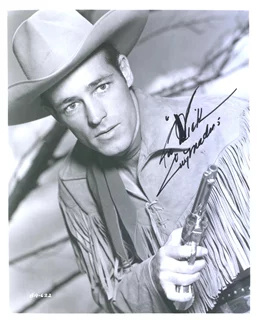 Guy Madison autograph