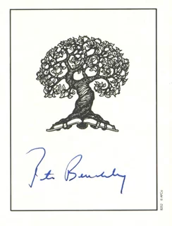 Peter Benchley autograph