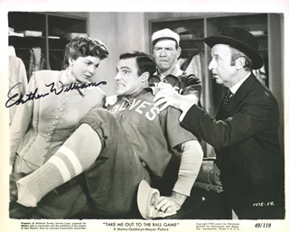 Esther Williams autograph