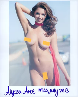 Alyssa Arce autograph