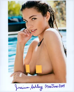 Jessica Ashley autograph