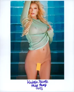 Kristen Nicole autograph