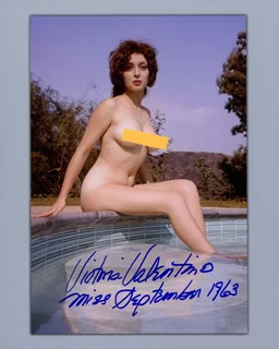 Victoria Valentino autograph