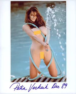 Petra Verkaik autograph