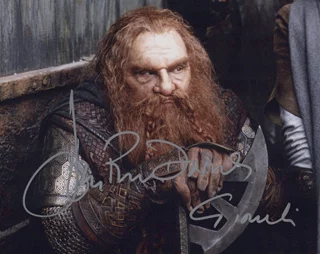 John Rhys-Davies autograph