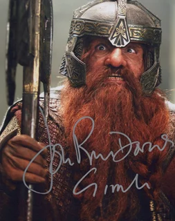 John Rhys-Davies autograph