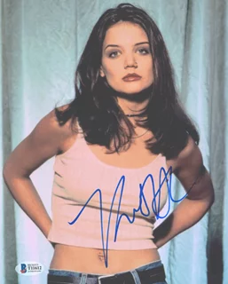 Katie Holmes autograph