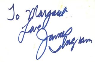 James Ingram autograph