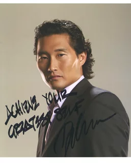 Daniel Dae Kim autograph