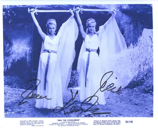 Alice and Ellen Kessler autograph