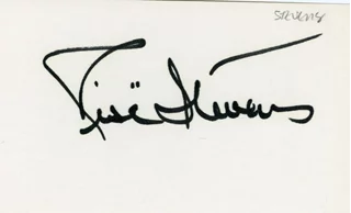Rise Stevens autograph