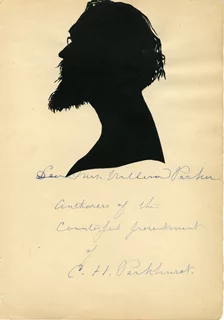 Charles Henry Parkhurst autograph