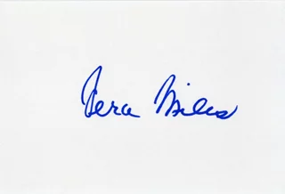 Vera Miles autograph