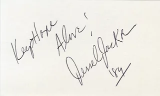 Jesse Jackson autograph