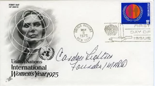 Candace Lightner autograph