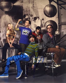 The Big Bang Theory autograph