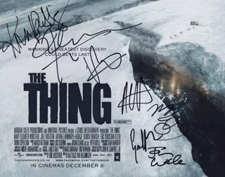 The Thing autograph