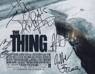 The Thing autograph