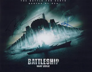 Battleship autograph