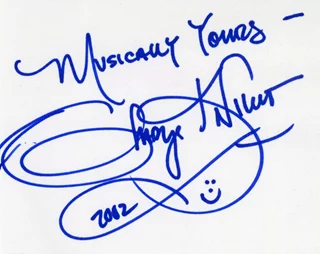 Gladys Knight autograph