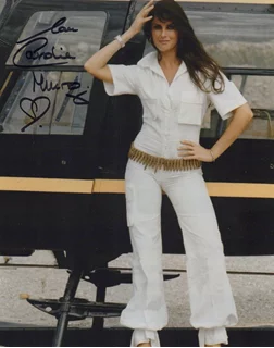 Caroline Munro autograph