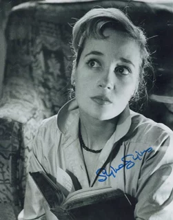 Sylvia Syms autograph