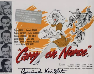 Rosalind Knight autograph