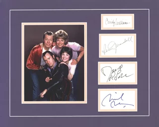 Laverne & Shirley autograph