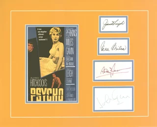 Psycho autograph