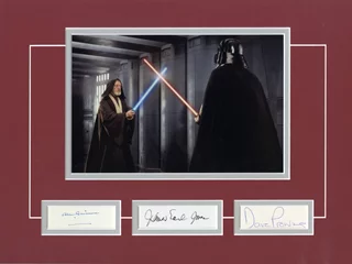 Star Wars autograph