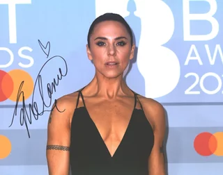 Mel C autograph