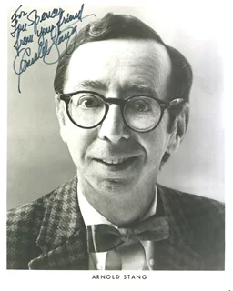 Arnold Stang autograph