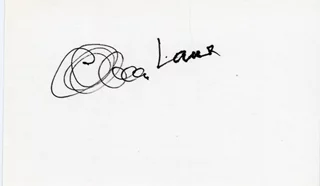 Charles Lane autograph
