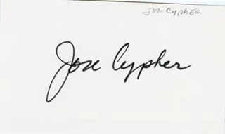 Jon Cypher autograph
