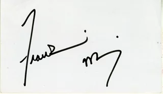 Frankie Muniz autograph