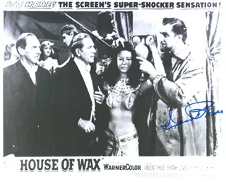 Vincent Price autograph