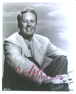 Van Johnson autograph