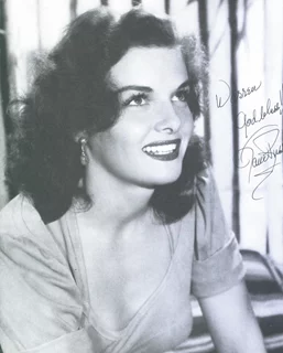 Jane Russell autograph