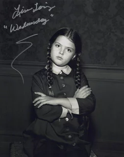 Lisa Loring autograph