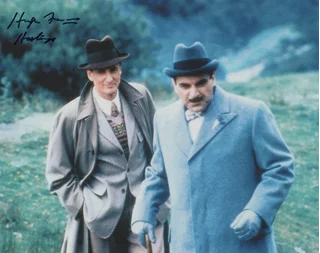 Hugh Fraser autograph