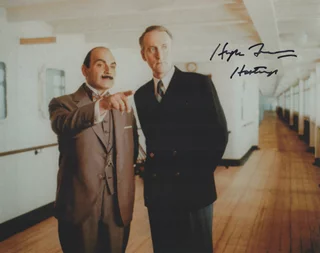 Hugh Fraser autograph