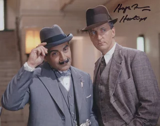 Hugh Fraser autograph