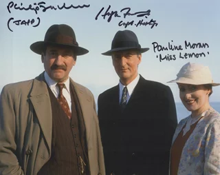 Poirot autograph
