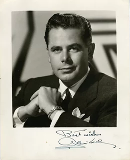 Glenn Ford autograph