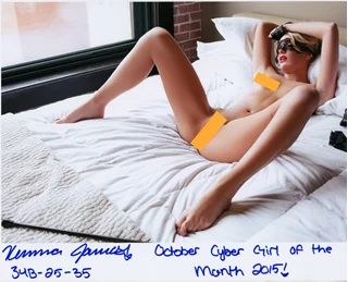 Kenna James autograph