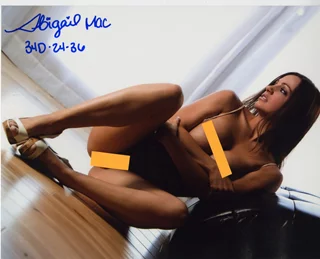 Abigail Mac autograph